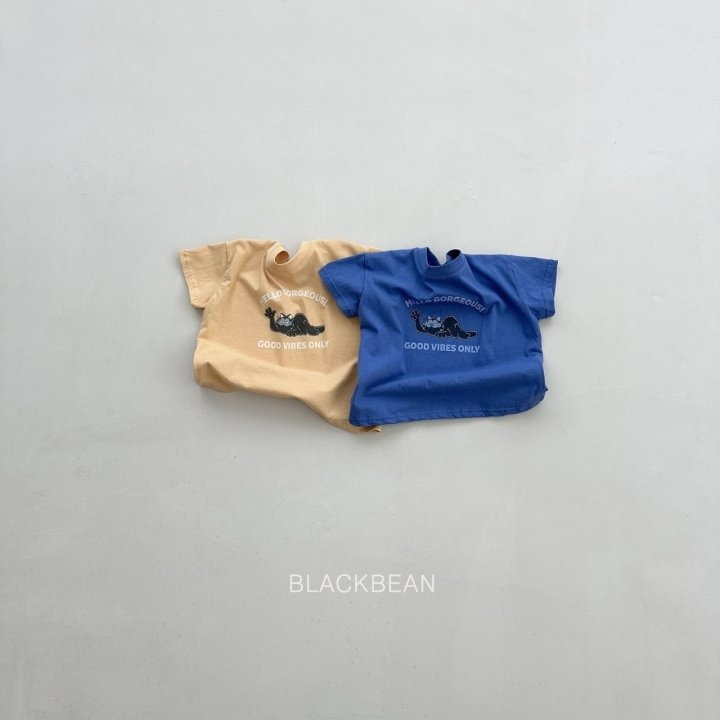 Blackbean 上衣 블랙빈 헬로우티-細節圖7