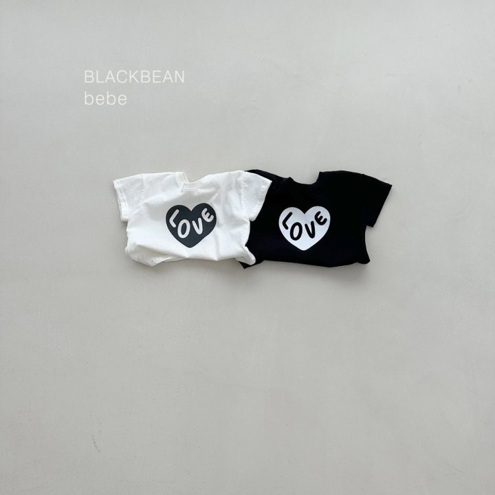 Blackbean 上衣 블랙빈 하트베베티-細節圖2