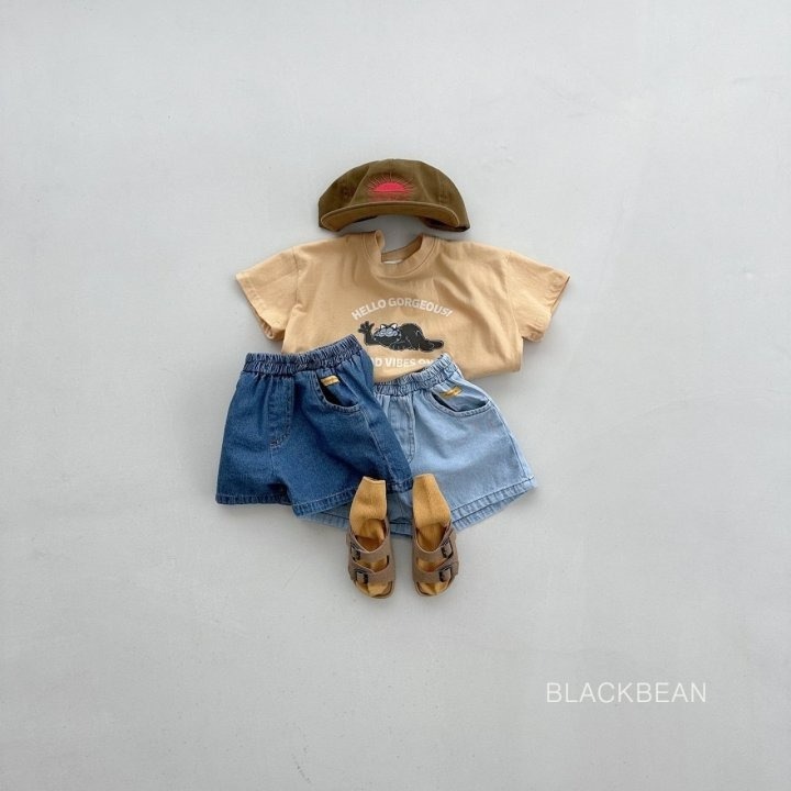 Blackbean 褲子 블랙빈 플레이청팬츠-細節圖8