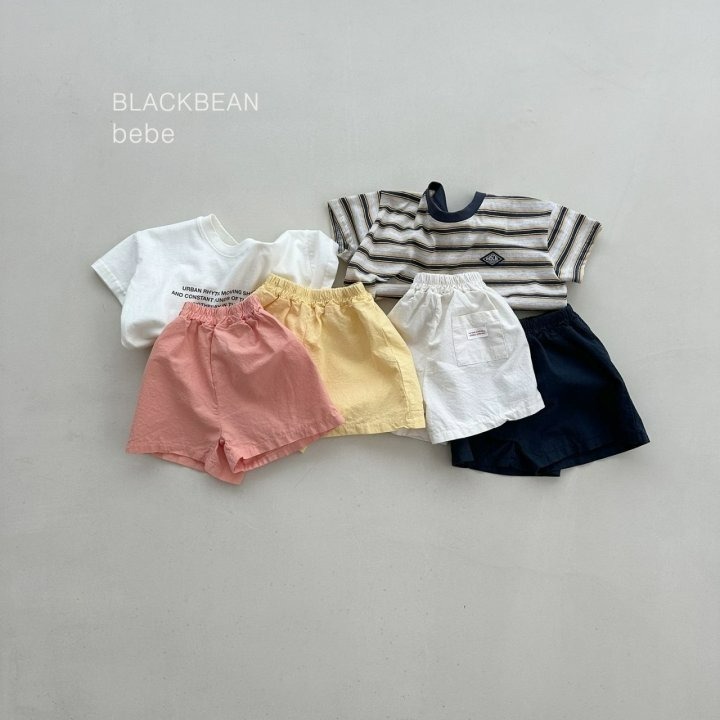 Blackbean 褲子 블랙빈 파스텔베베팬츠-細節圖3