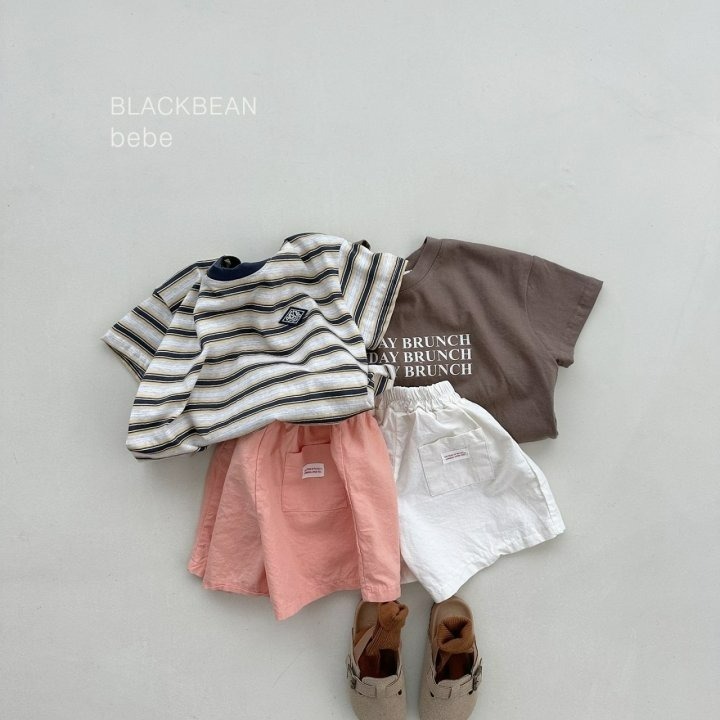 Blackbean 褲子 블랙빈 파스텔베베팬츠-細節圖4