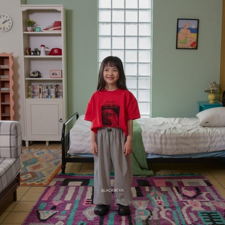 Blackbean 上衣 블랙빈 우주티-細節圖4