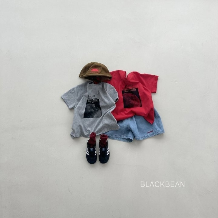 Blackbean 上衣 블랙빈 우주티-細節圖6