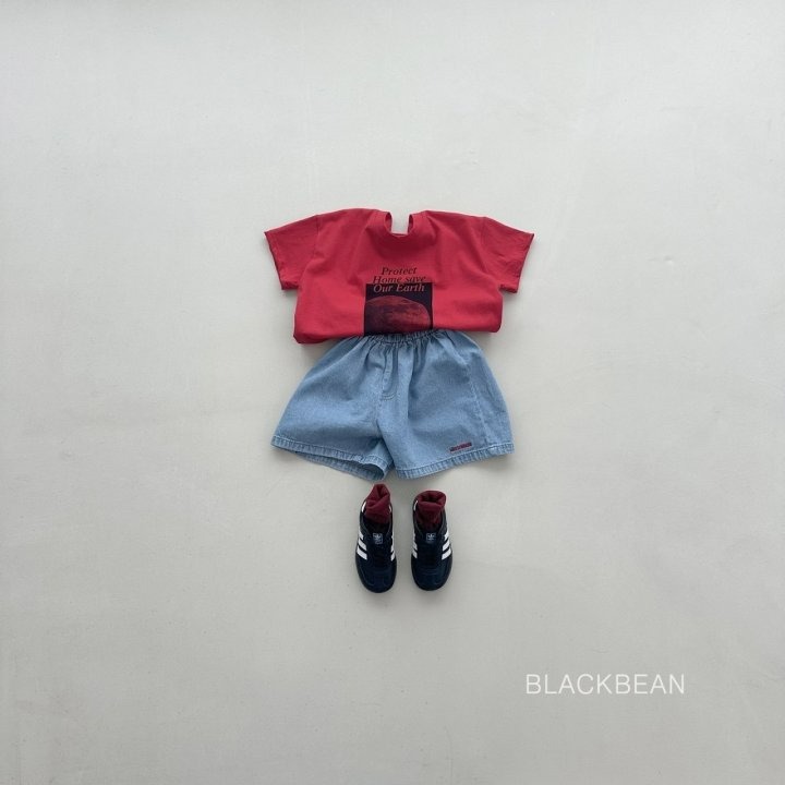 Blackbean 上衣 블랙빈 우주티-細節圖11