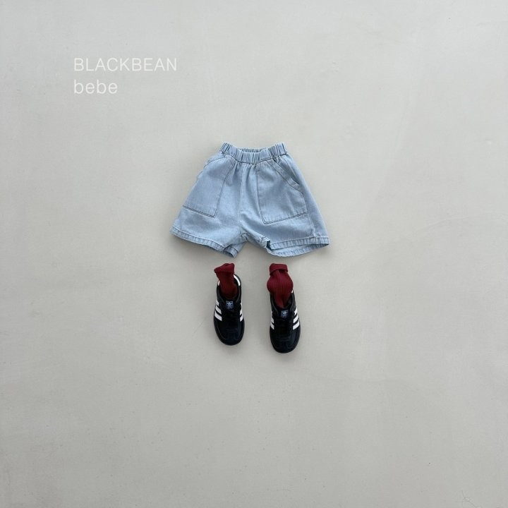 Blackbean 褲子 블랙빈 소다베베청팬츠-細節圖2