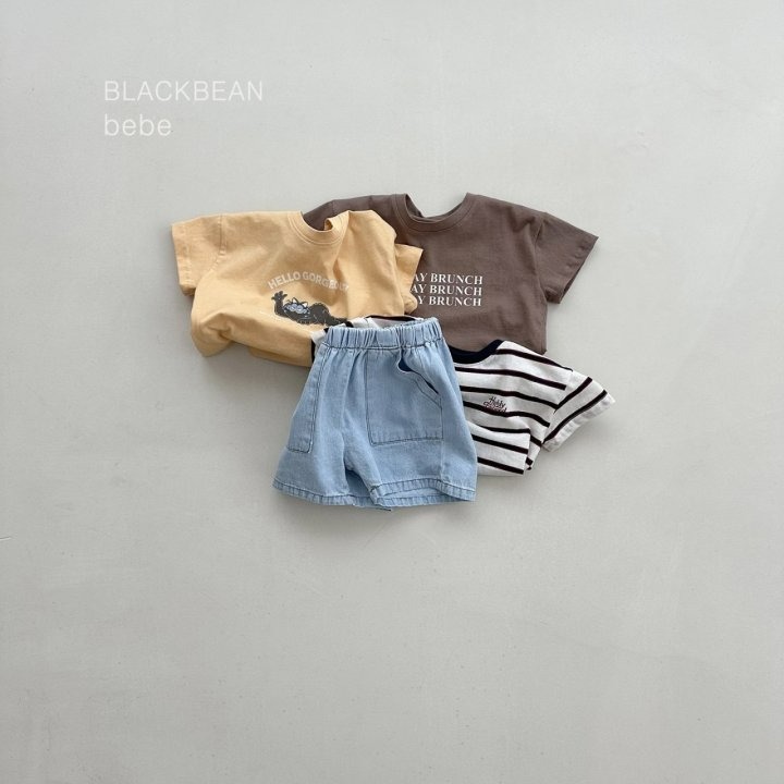 Blackbean 褲子 블랙빈 소다베베청팬츠-細節圖6