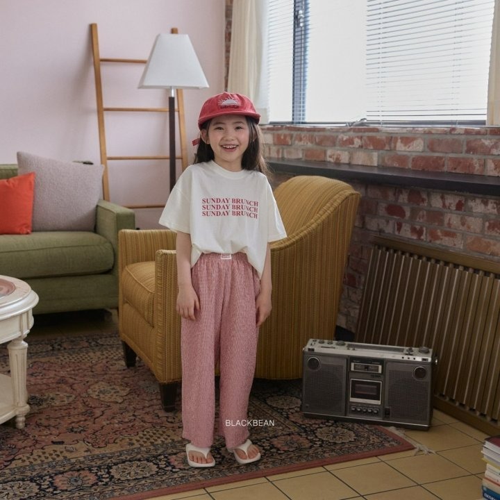 Blackbean 上衣 블랙빈 브런치티-細節圖2