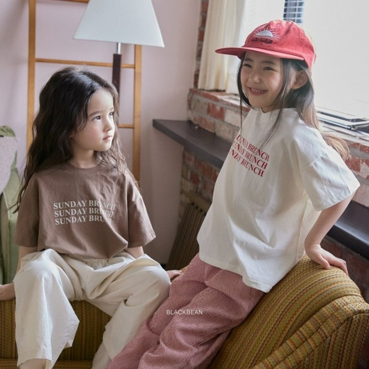 Blackbean 上衣 블랙빈 브런치티-細節圖5