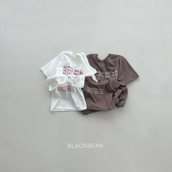 Blackbean 上衣 블랙빈 브런치티-細節圖6