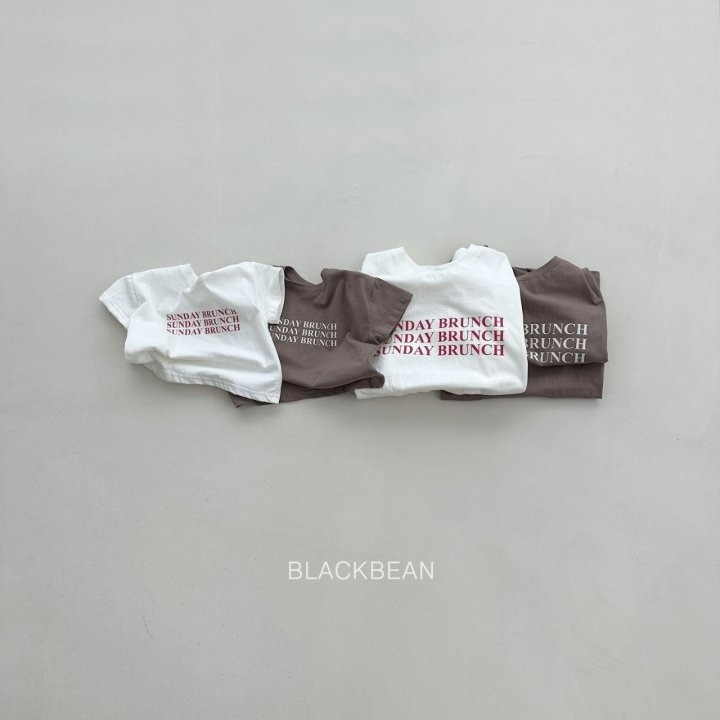 Blackbean 上衣 블랙빈 브런치티-細節圖7