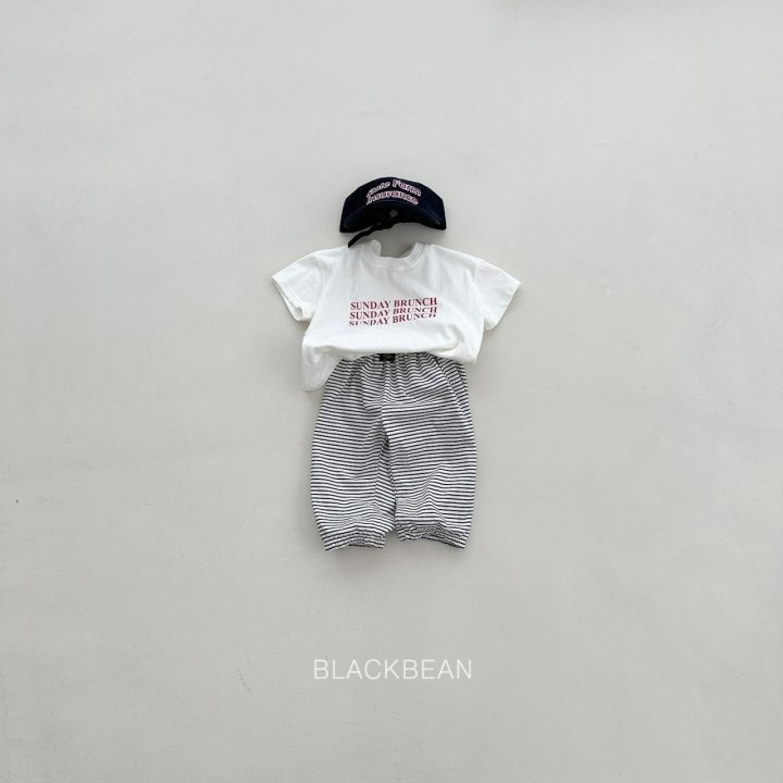 Blackbean 上衣 블랙빈 브런치티-細節圖8