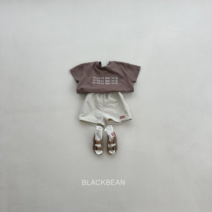 Blackbean 上衣 블랙빈 브런치티-細節圖10