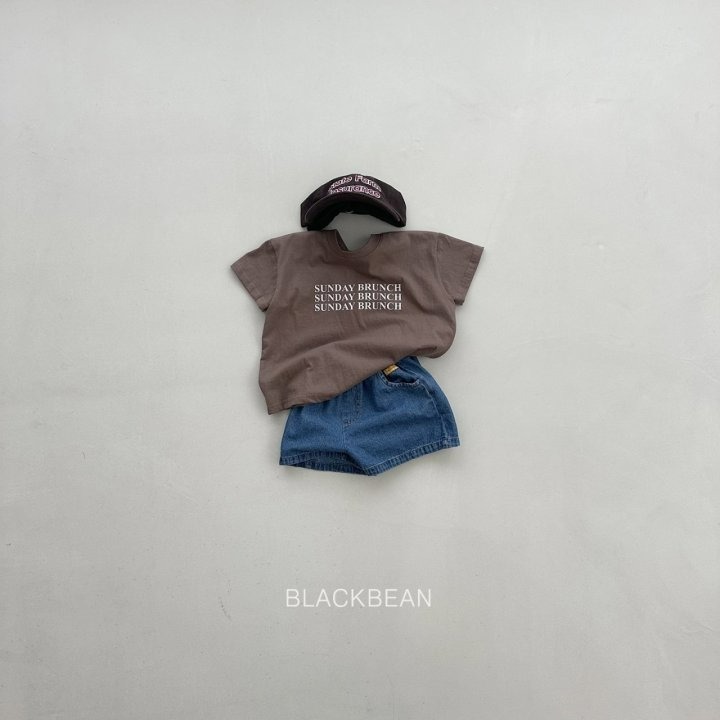 Blackbean 上衣 블랙빈 브런치티-細節圖11