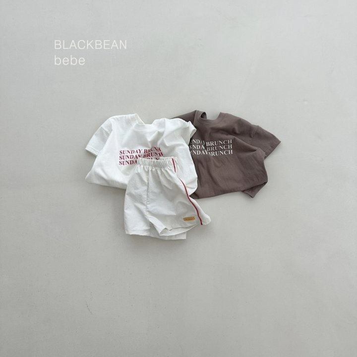 Blackbean 上衣 블랙빈 브런치베베티-細節圖2