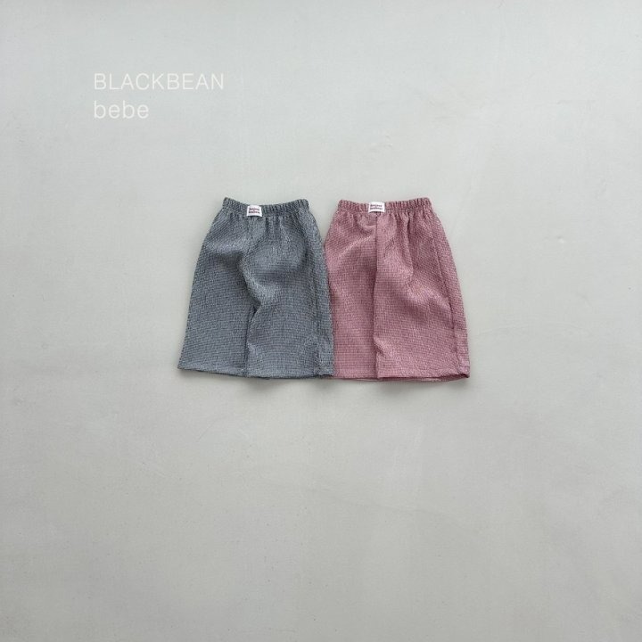 Blackbean 褲子 블랙빈 뮤즈베베팬츠-細節圖2