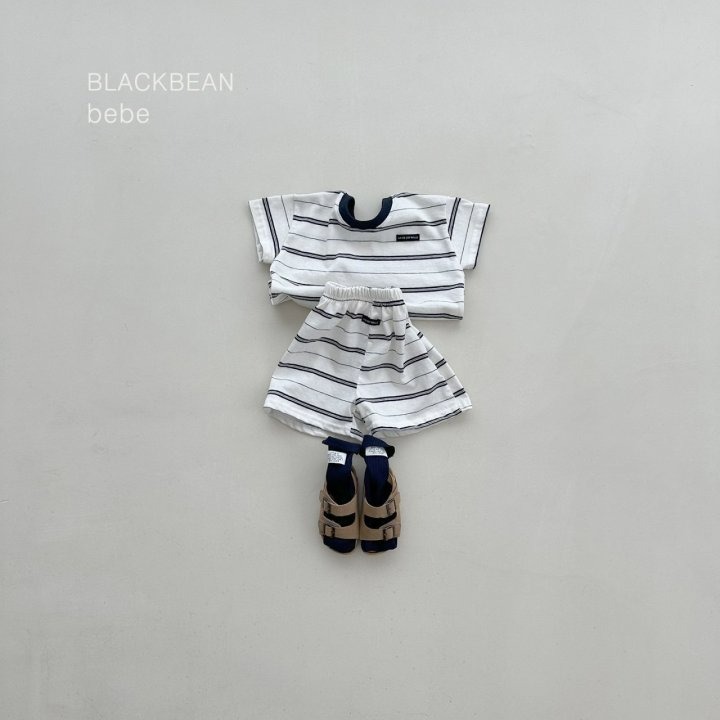 Blackbean 套裝 上下 블랙빈 모어베베세트-細節圖4