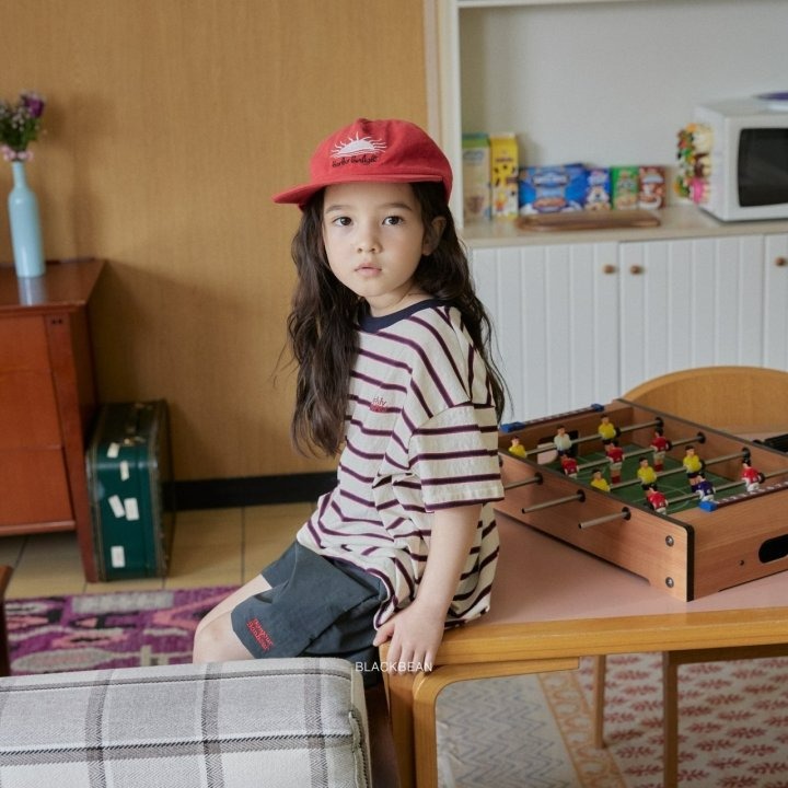 Blackbean 上衣 블랙빈 메이플티-細節圖3