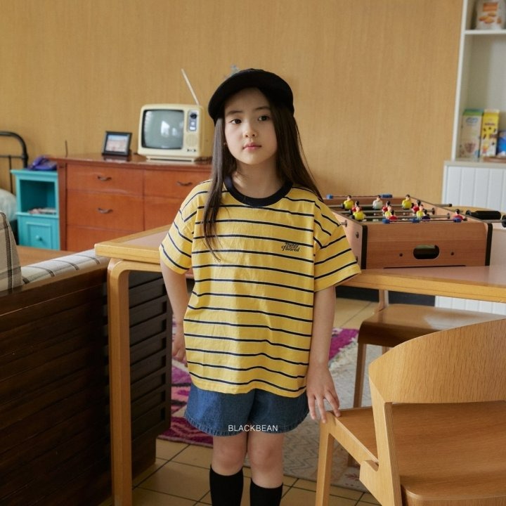 Blackbean 上衣 블랙빈 메이플티-細節圖4