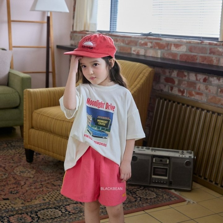 Blackbean 上衣 블랙빈 드라이브티-細節圖2