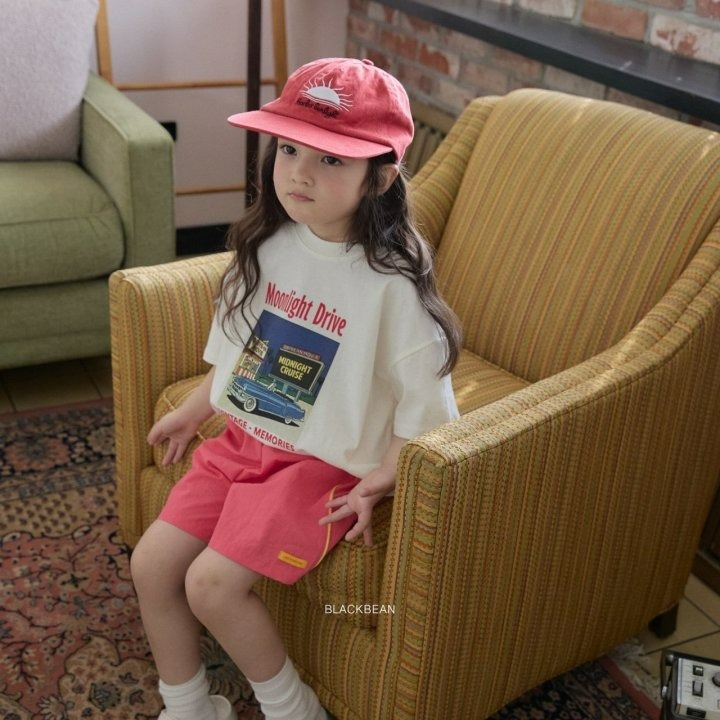 Blackbean 上衣 블랙빈 드라이브티-細節圖3