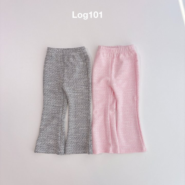 Log101 褲子 로그101 트위드부츠컷팬츠 - YuniKor유니코 ︎韓國母嬰童裝 - iOPEN Mall