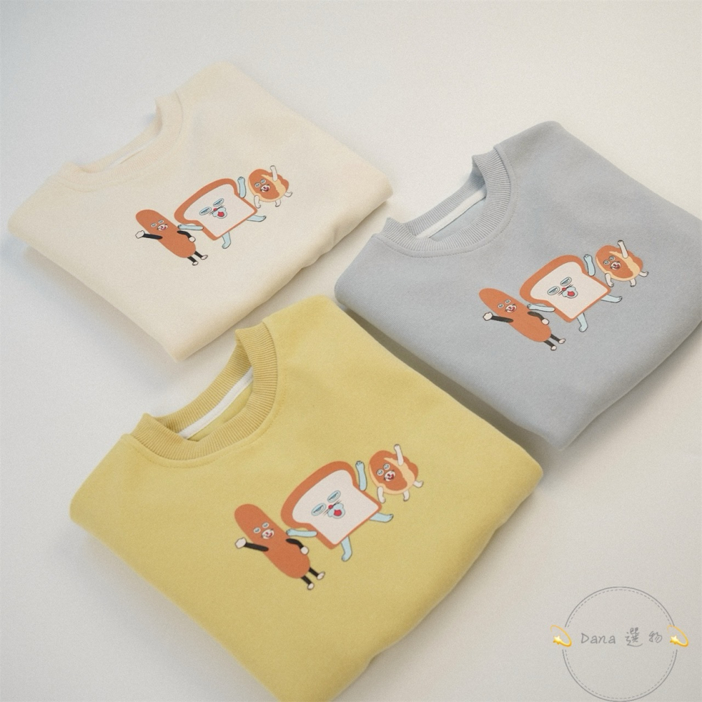 ⚡️Dana 選物⚡️日式寬鬆麵包小偷圓領上衣-細節圖3