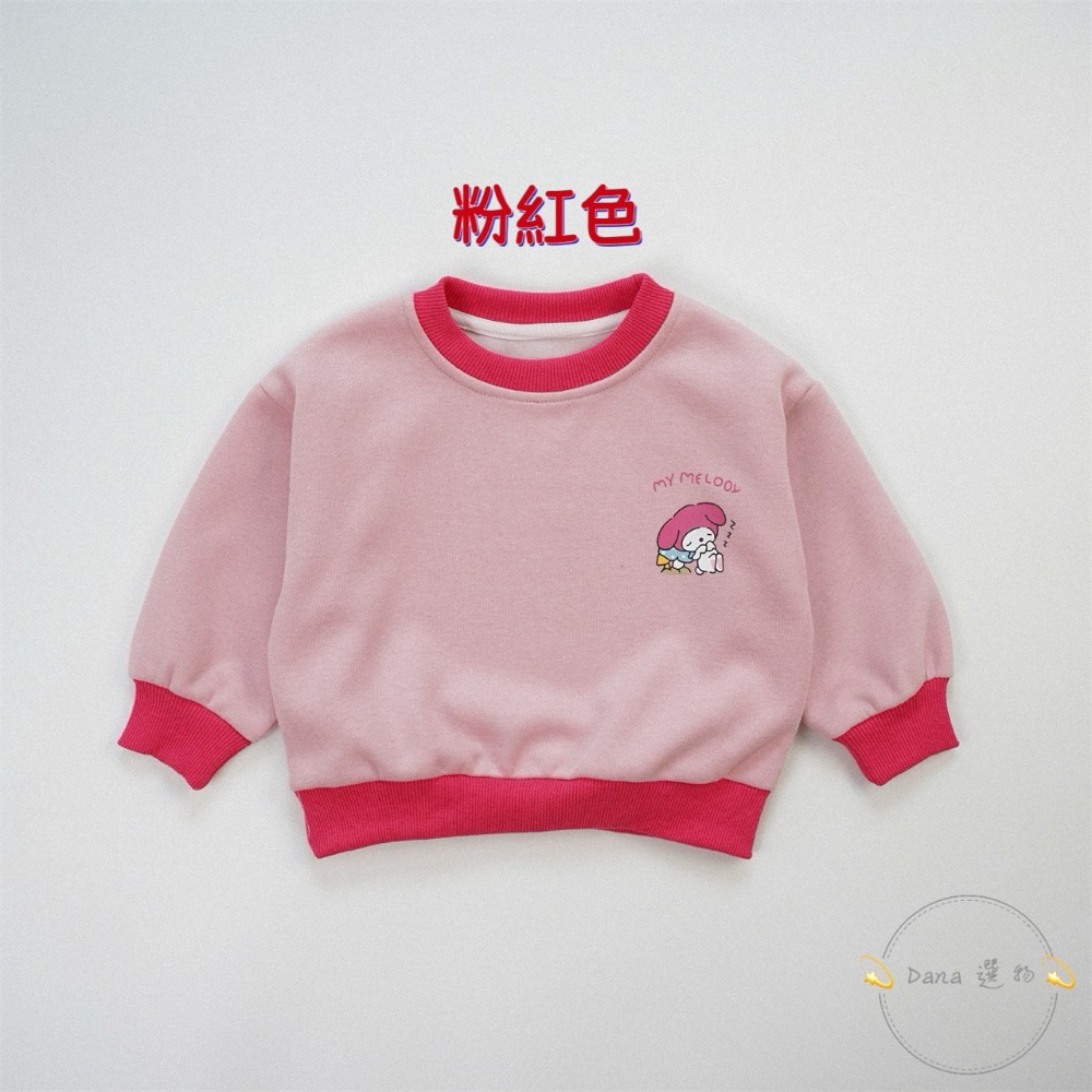 ⚡️Dana 選物⚡️可愛卡通印花圓領上衣-規格圖4