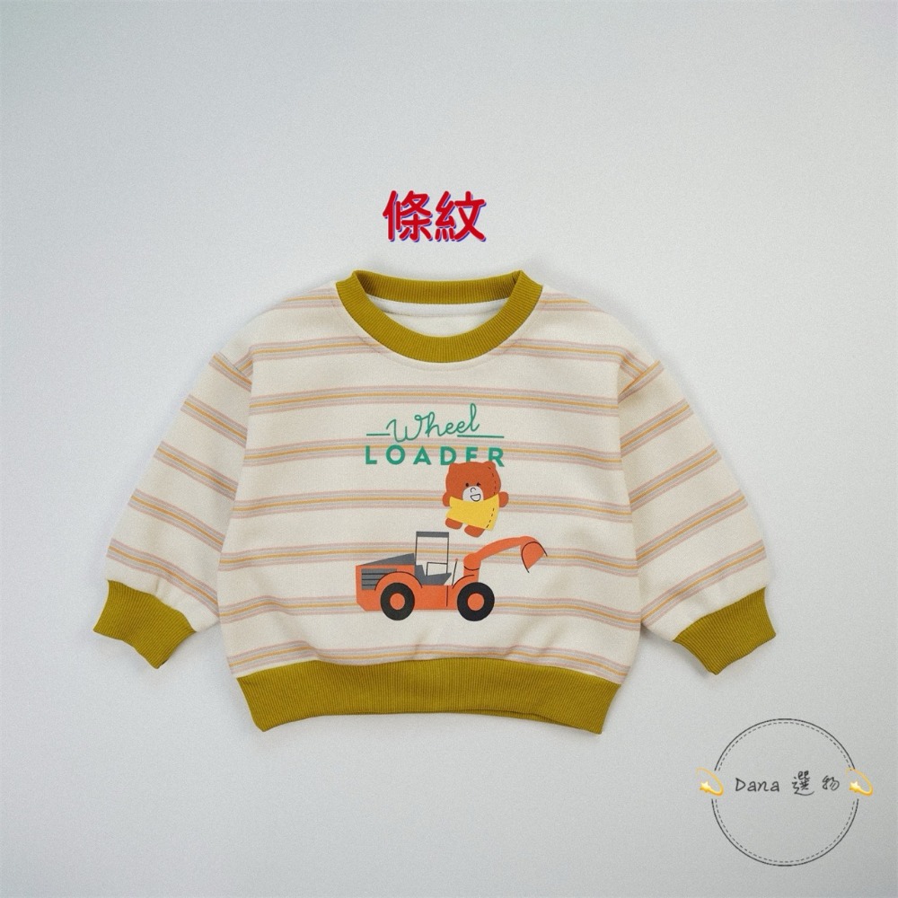 ⚡️Dana 選物⚡️Tomica 可愛消防車 工程車拚色上衣-規格圖5