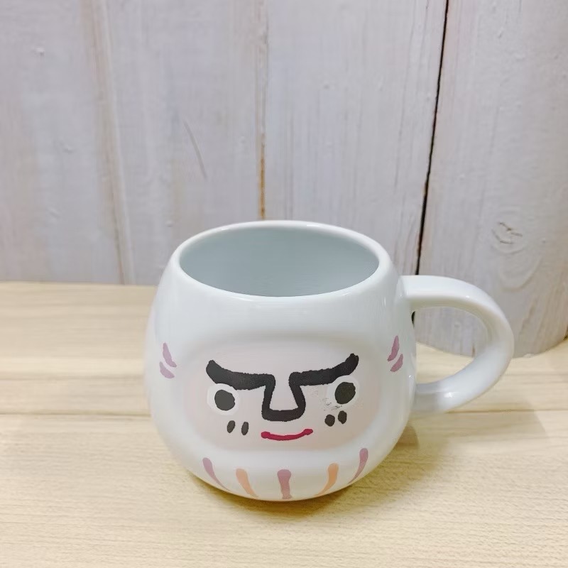 <現貨在台>日本🇯🇵雜貨 💎星巴克Starbucks 2020/2021新年限定 福神達摩不倒翁馬克杯 /富士山馬-細節圖4