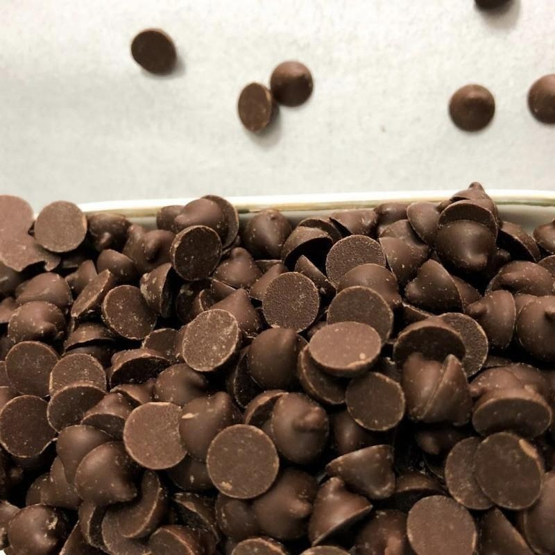 梵豪登 耐烤水滴 苦甜巧克力水滴 高熔點水滴 水滴巧克力豆 1KG-細節圖2