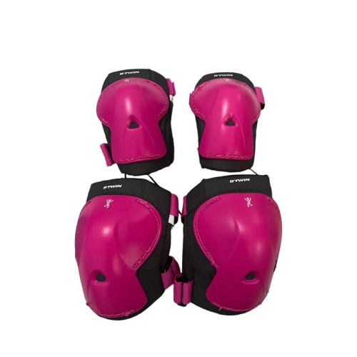 迪卡儂 BTWIN 兒童護膝 護膝護肘套裝 二手 滑板車 直排輪 護具 溜冰鞋 護具