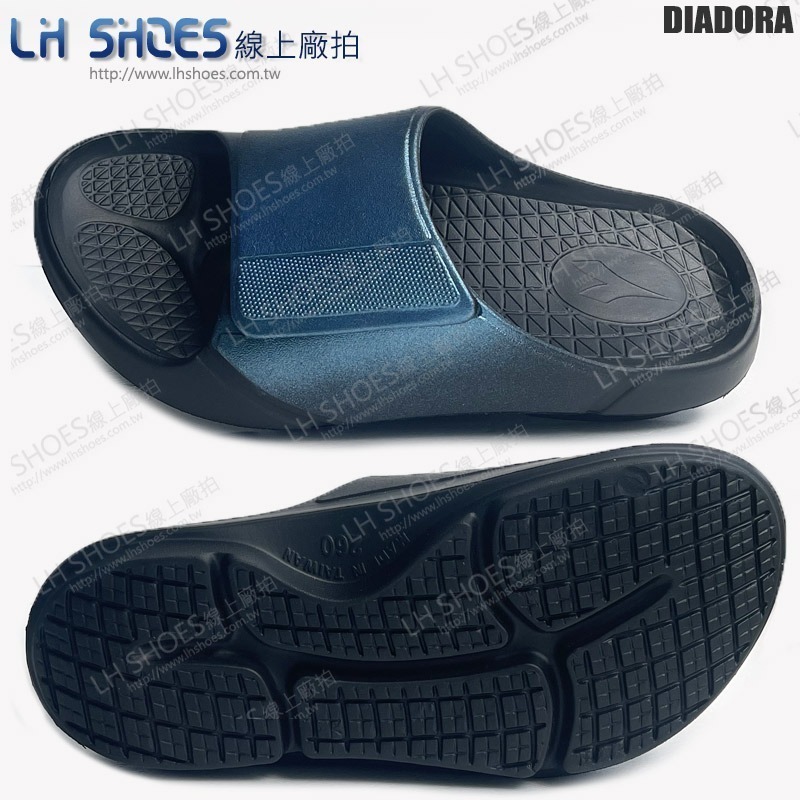 B品 DIADORA 可調整 拖鞋 男鞋 水晶藍 CM26 (DA0003)-細節圖2