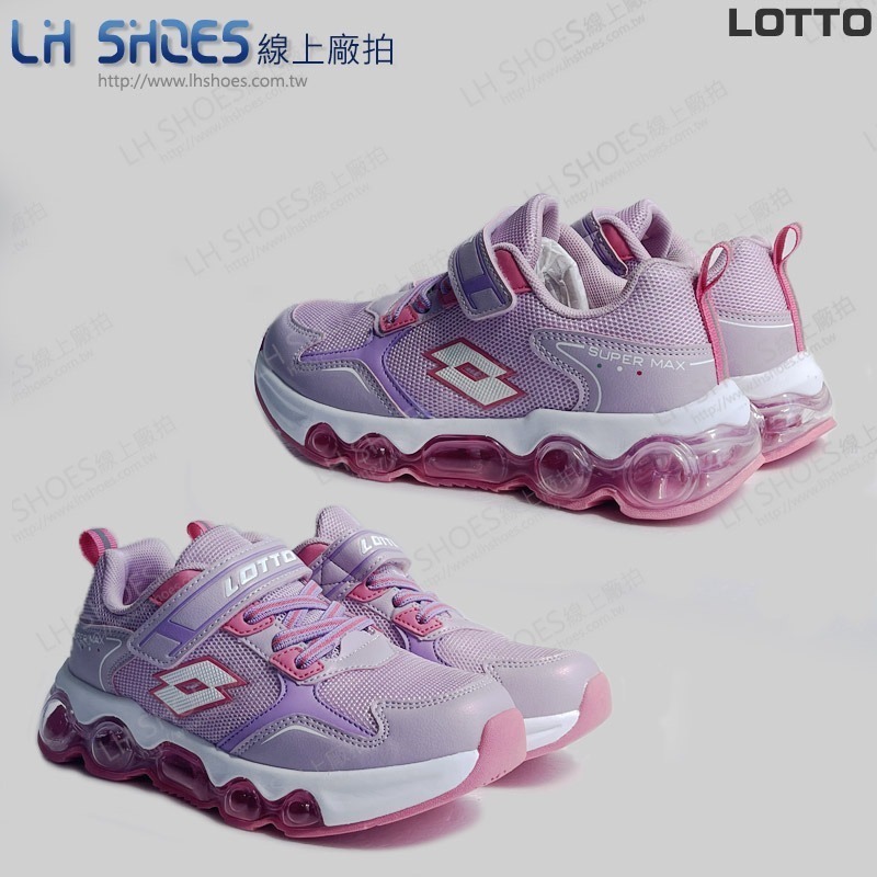 B品 LOTTO 運動鞋 童鞋 星光紫 CM21 (LT8457)-細節圖2