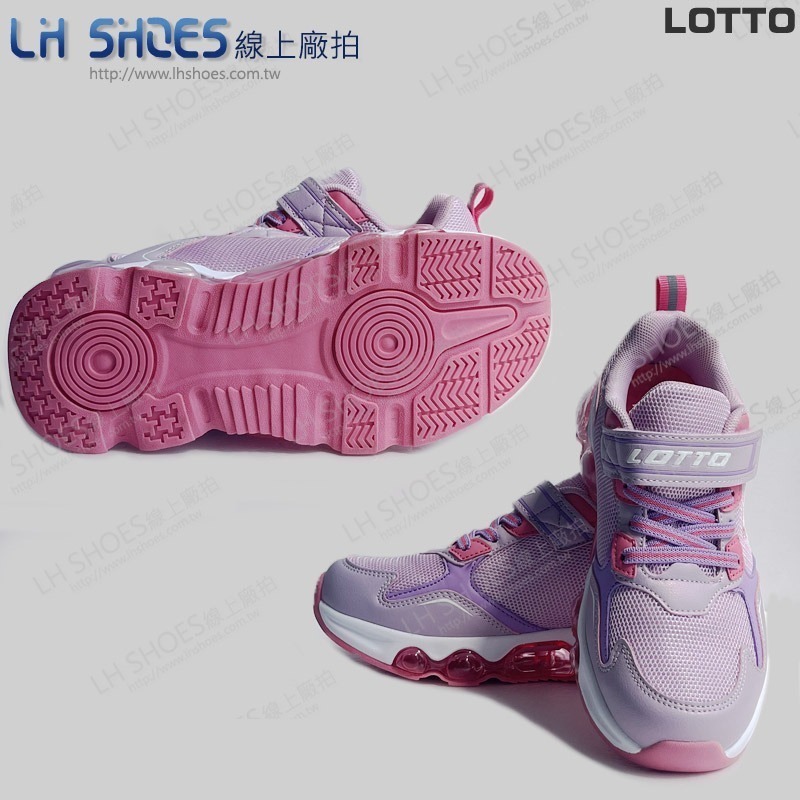 B品 LOTTO 運動鞋 童鞋 星光紫 CM21 (LT8457)-細節圖3