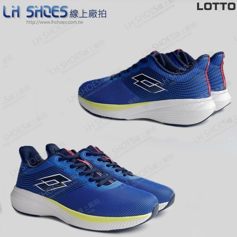 LOTTO 男 運動鞋 亮藍白 CM 26 (8676) 瑕疵特價-細節圖2