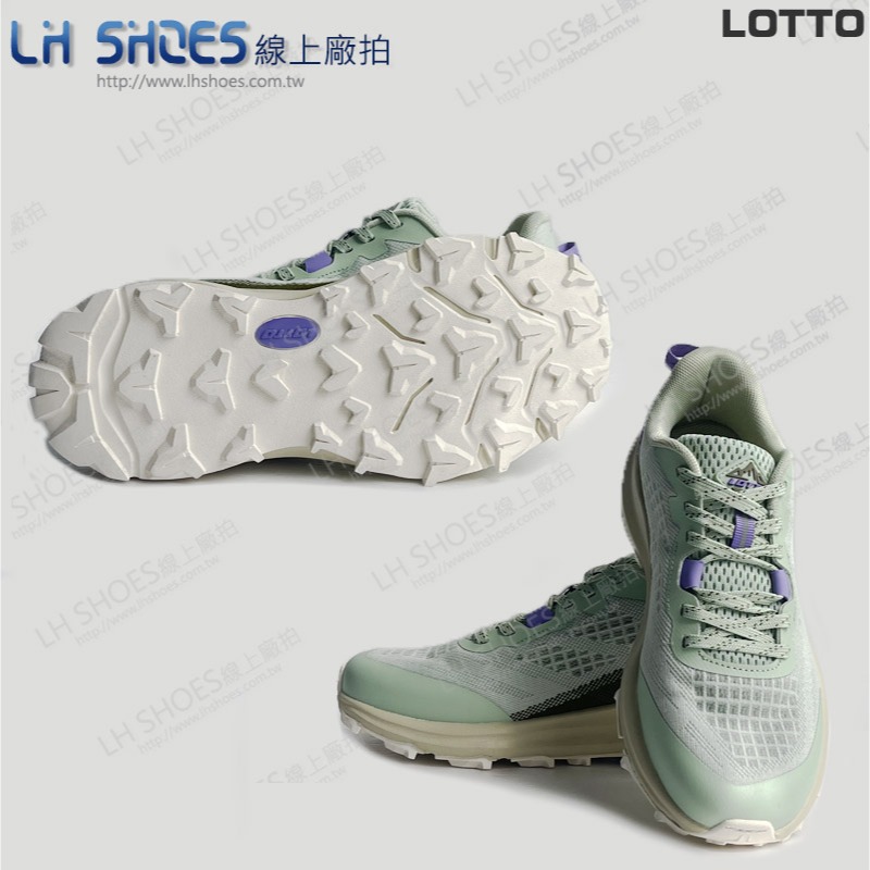 B品 LOTTO 運動鞋 女鞋 草綠 CM23/CM23.5/CM24/CM24.5 (LT5705)-細節圖3