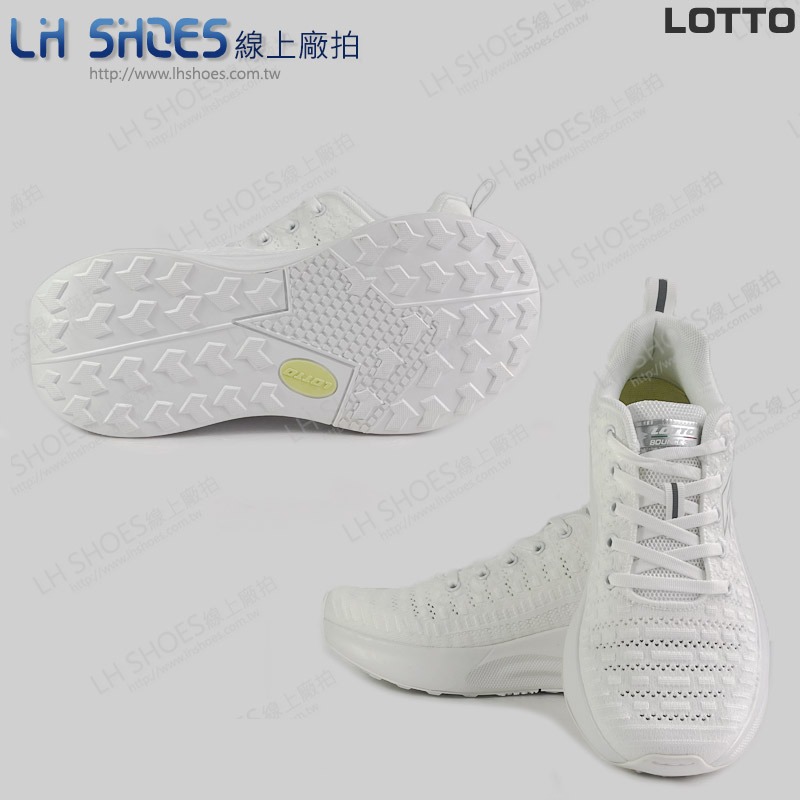 B品 LOTTO 運動鞋 女鞋 白 CM23/CM23.5/CM24.5 (LT8039)-細節圖3