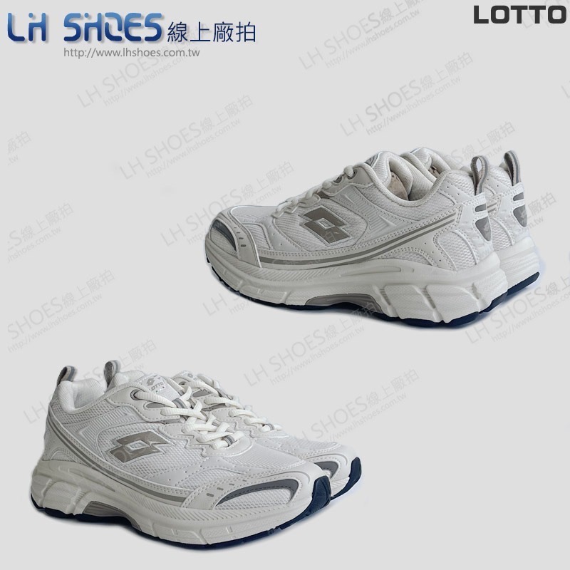 B品  LOTTO 復古 運動鞋 女鞋 奶茶 CM 23.5 (LT9761)-細節圖2