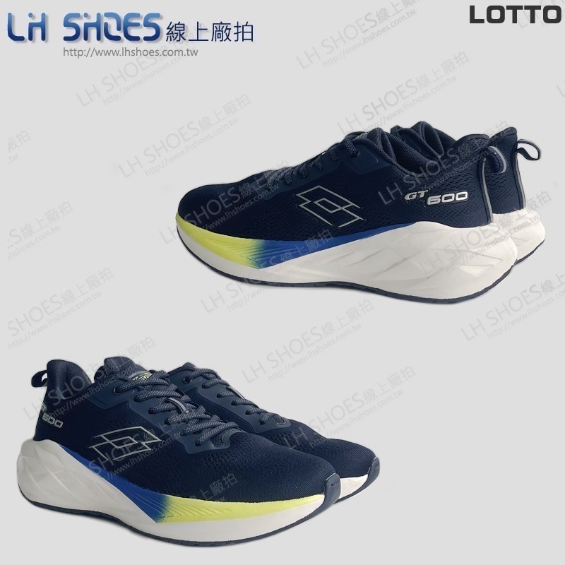 LOTTO 男 運動鞋 寂靜藍 CM 25.5 (9596) 瑕疵特價-細節圖2