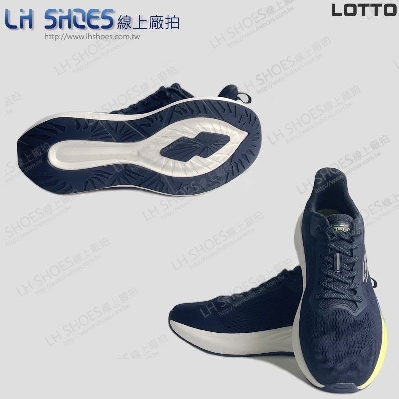 LOTTO 男 運動鞋 寂靜藍 CM 25.5 (9596) 瑕疵特價-細節圖3