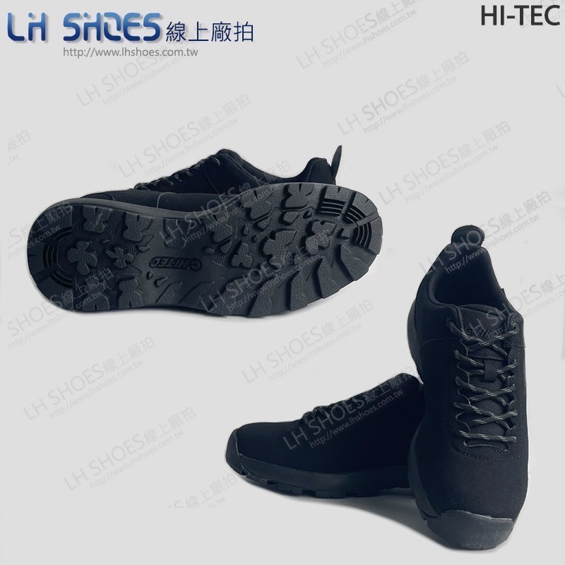 HI-TEC 登山 健走 越野鞋 男女鞋 黑 CM 25/25.5/26/27 (HTHK0476)-細節圖2