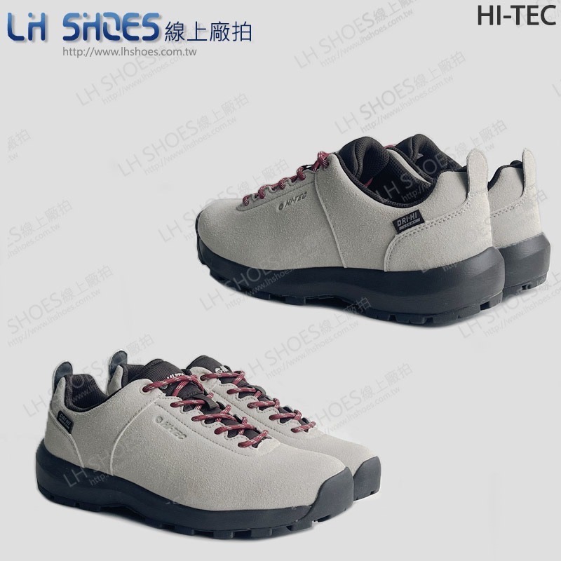 HI-TEC 登山 健走 越野鞋 男女鞋 灰 CM 25/26/26.5 (HTHK0478)-細節圖3