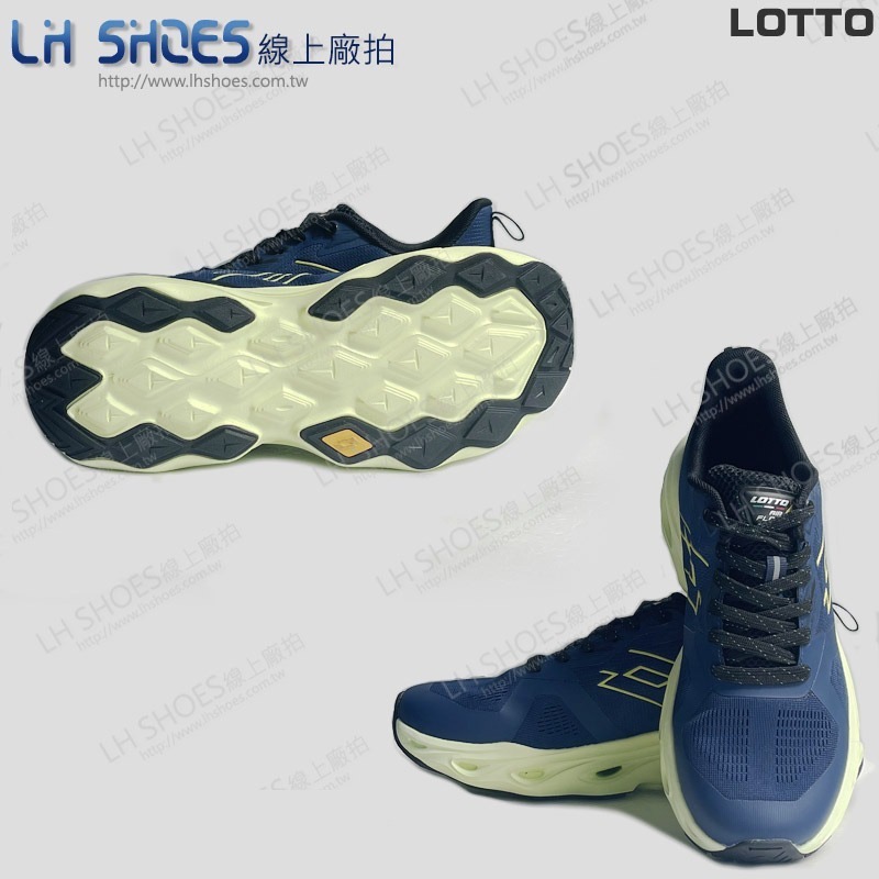 LOTTO 男 運動鞋 鈷藍綠 CM 26/26.5/27/27.5/28/29 (9726)-細節圖2
