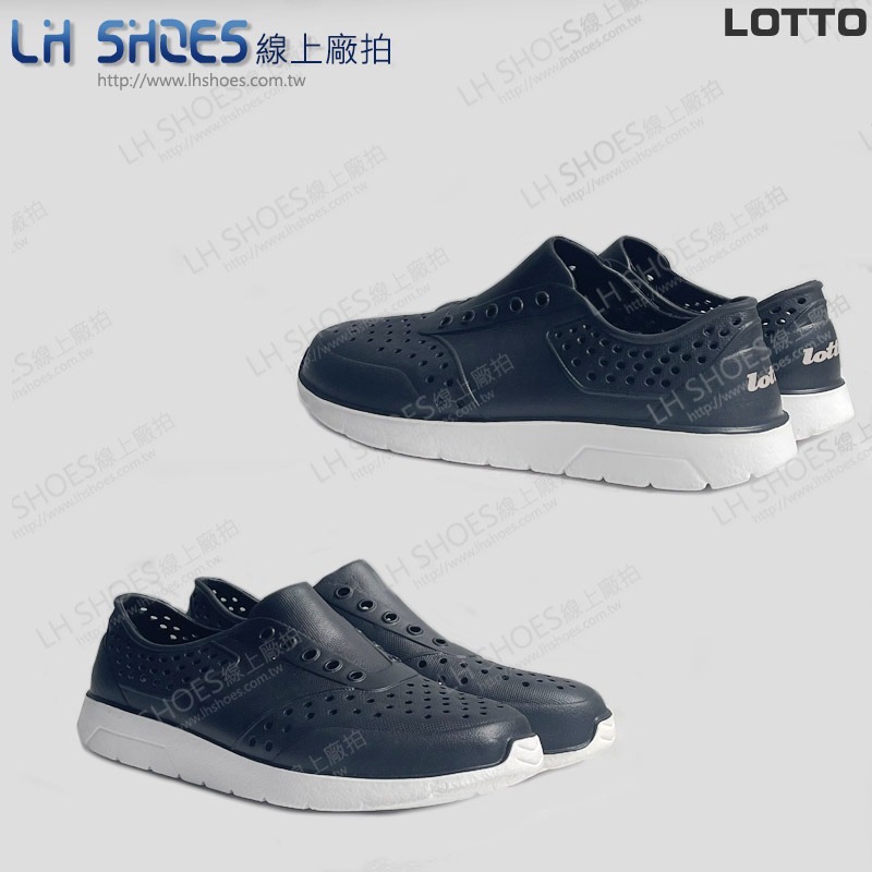 LOTTO 女 洞洞鞋 黑 CM 23/24 (6770) 瑕疵特價-細節圖3