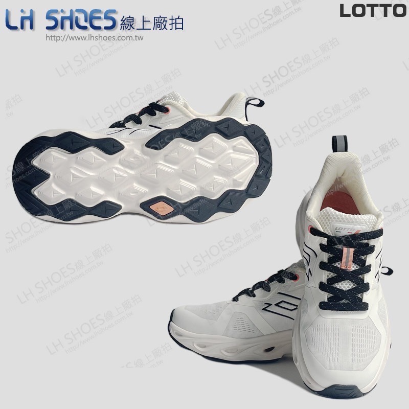 LOTTO 寬楦 女 運動鞋 石灰白 CM 23/23.5/24/24.5/25/25.5 (9739)-細節圖2