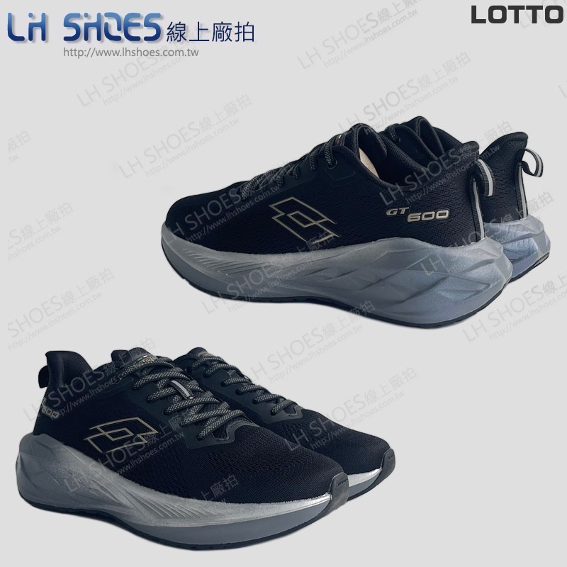 LOTTO 輕量 男 運動鞋 銀河黑 CM 25.5/26/26.5/27/27.5/28/29 (9590)-細節圖3