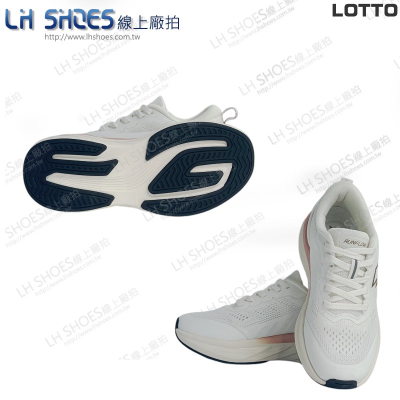 LOTTO 女 慢跑鞋 米粉 CM 23/23.5/25.5 (5371) 瑕疵特價-細節圖2