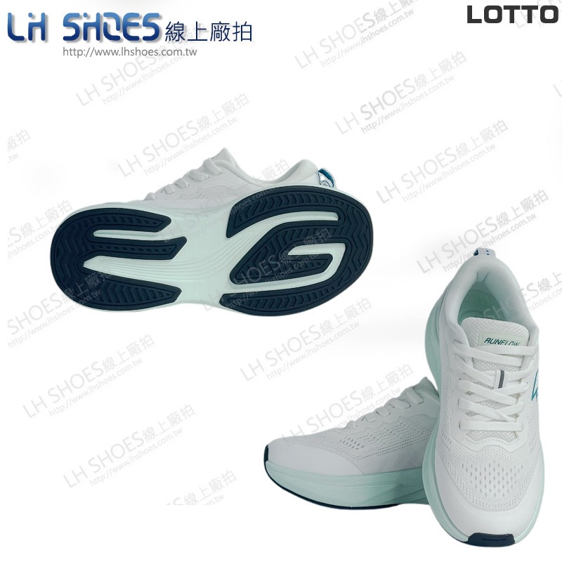 LOTTO 女 慢跑鞋 白果綠 CM 23 (5375) 瑕疵特價-細節圖2