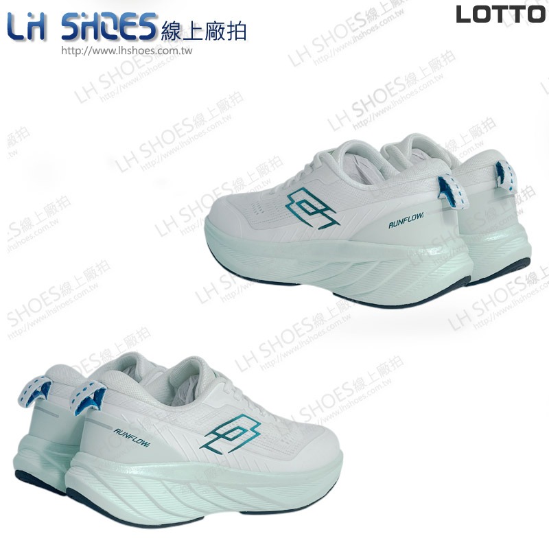 LOTTO 女 慢跑鞋 白果綠 CM 23 (5375) 瑕疵特價-細節圖3