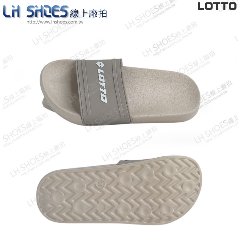 LOTTO 簡約 女 拖鞋 奶茶 CM 22 (8621) 瑕疵特價-細節圖2